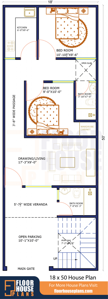 18 50 House Plan