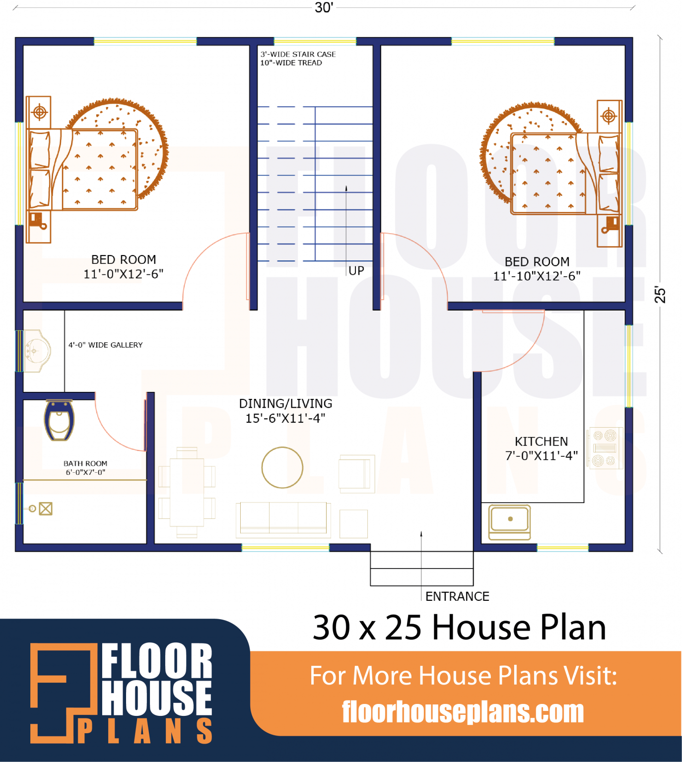 18 X 25 House Plan