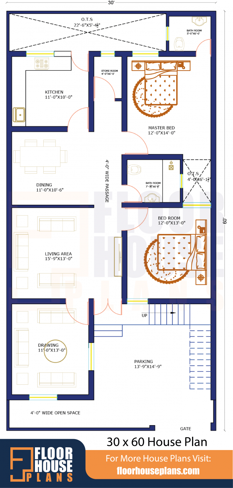 30-feet-front-floor-house-plans